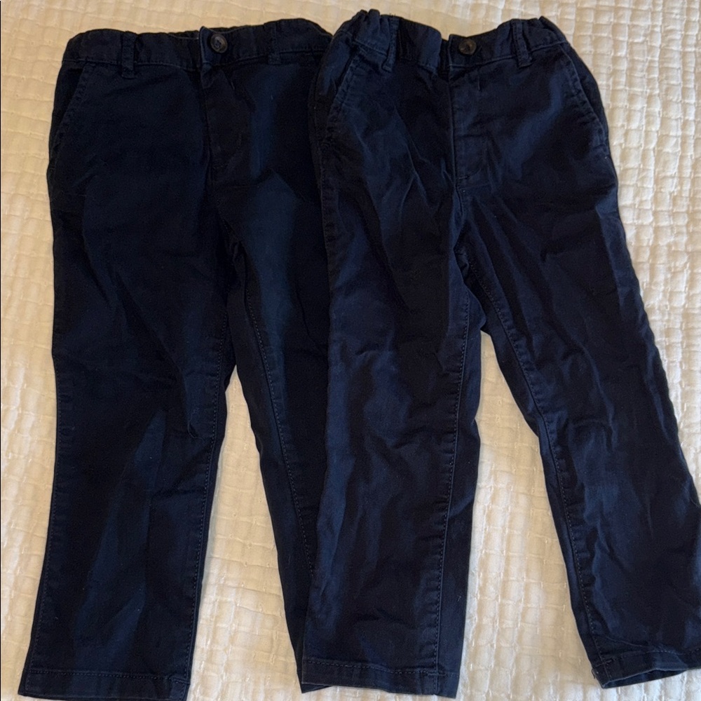 The Children’s Place Navy Blue Kids' Pants Set 4T Bundle